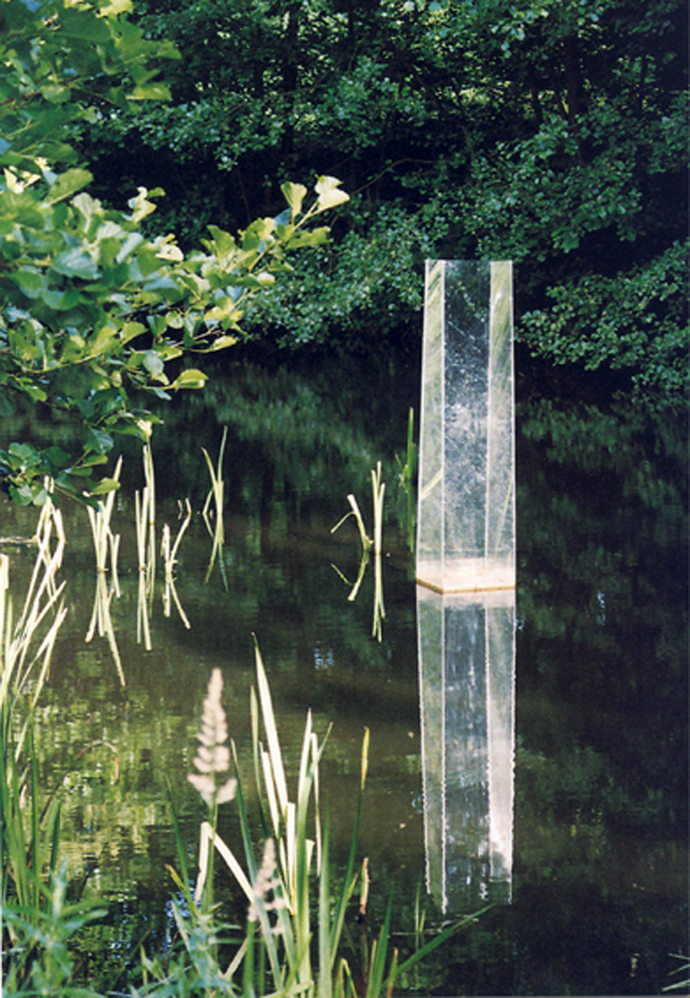 waternymph, landartproject, Hollufgaard 2005